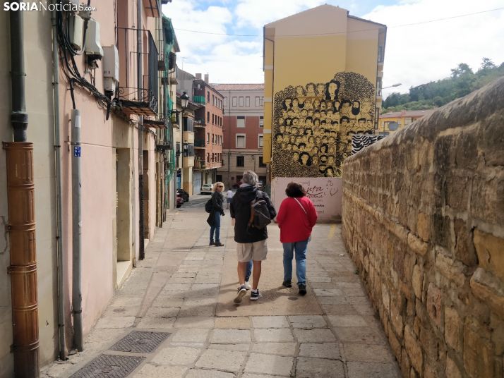 La calle donde se pierden los turistas