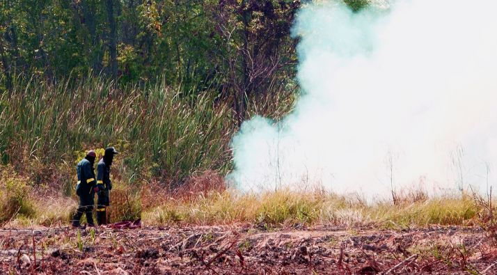 6.000 metros cuadrados de rastrojo, balance de incendios este martes