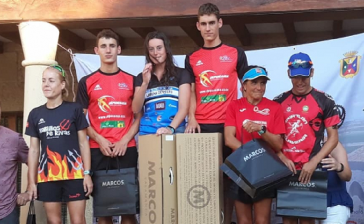 Podium de Astudillo.