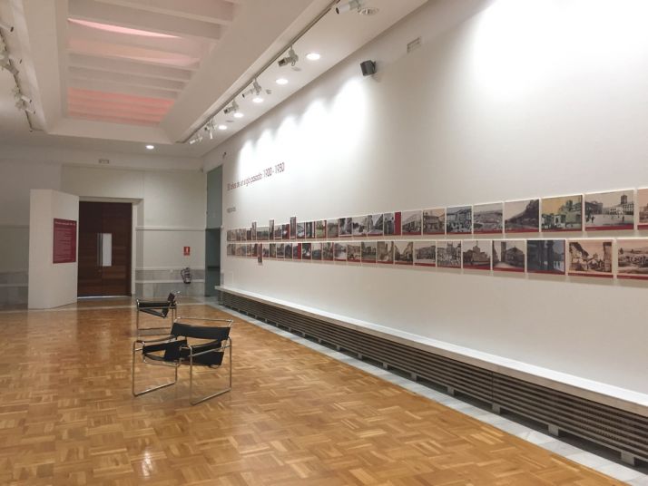 Sala de la exposición 30 años de un siglo pasado en el Museo Numantino. Junta de Castilla y León