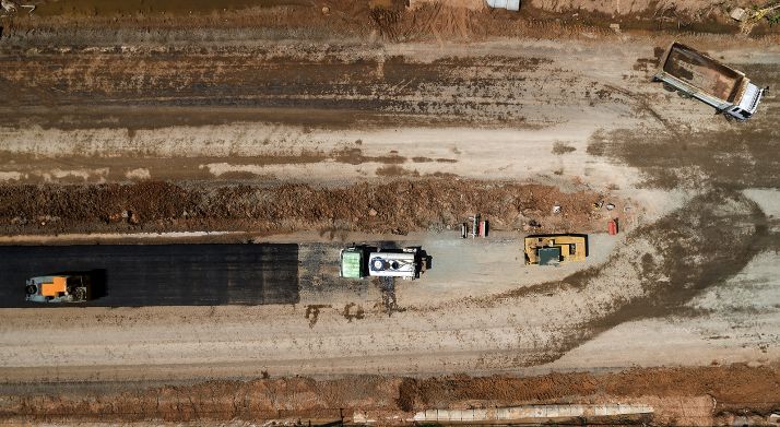 Las obras de la A-11 llevan a reordenar el tráfico en la N-122 entre San Esteban y Langa durante dos meses