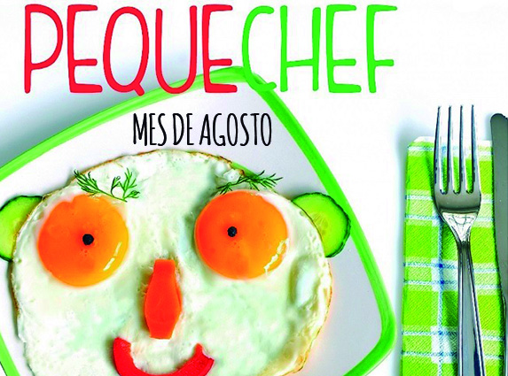 Logo del programa PEQUECHEF. 