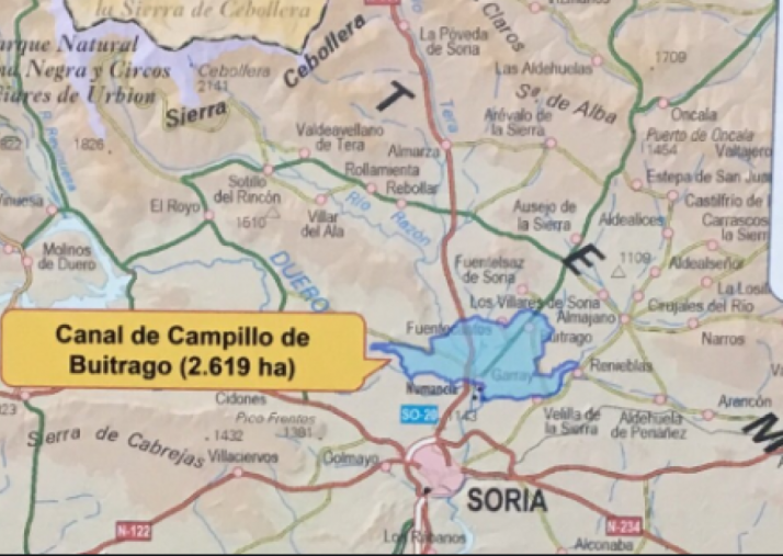 Avanza la tramitación para la modernización del regadío del Canal del Campillo de Buitrago