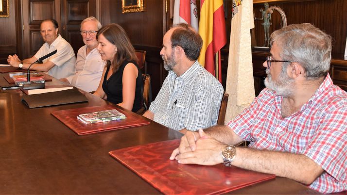 Solano, entre Bárez y Martín (izda.) y Martínez e Ibáñez. /Ayto.