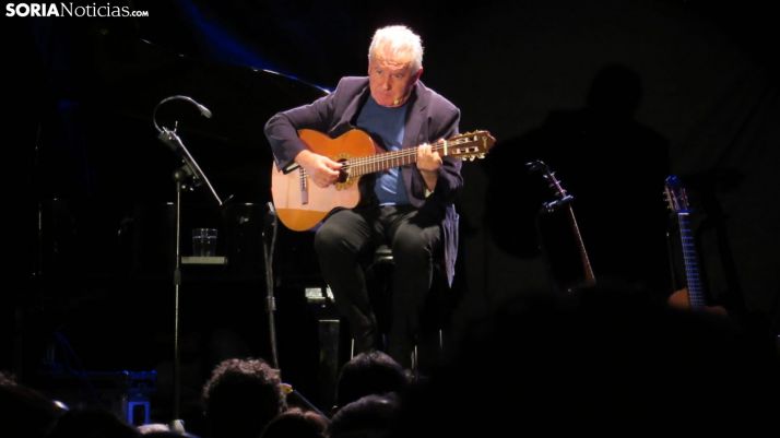 FOTOS y VÍDEO: Víctor Manuel llena Fuentelsaz con su intimidad