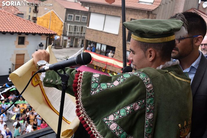 GALERÍA: Pregón de San Lorenzo en Covaleda con petición de mano incluida