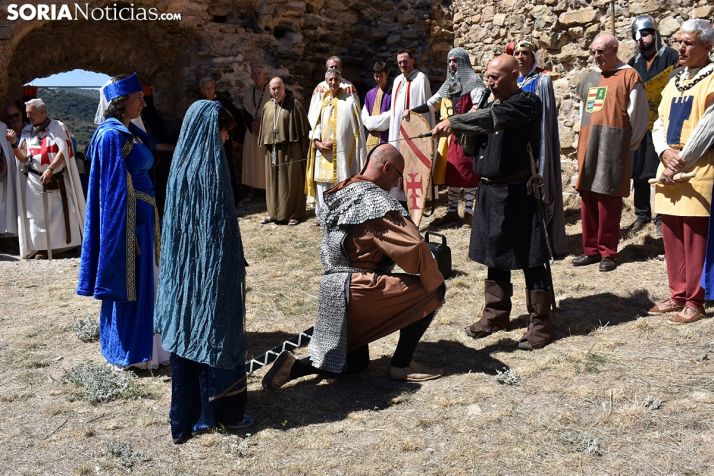 VÍDEO Y FOTOS: Magaña viaja a la época medieval y recrea la visita de Alfonso VIII
