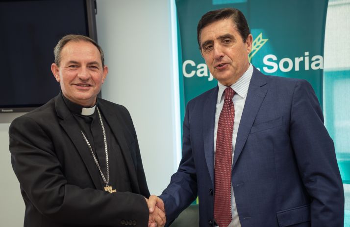 Caja Rural de Soria colaborará con el Obispado en la conservación de dos templos de la provincia