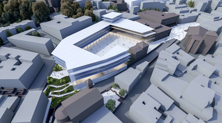 Una imagen del proyecto de ampliación. /Ayto.