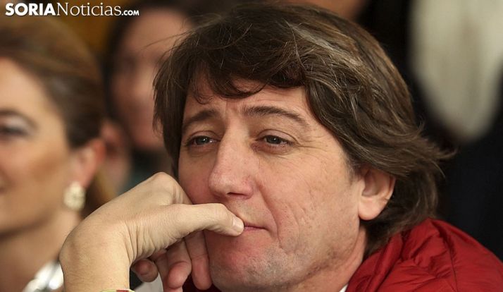 Carlos Martínez Mínguez, alcalde de Soria. /SN