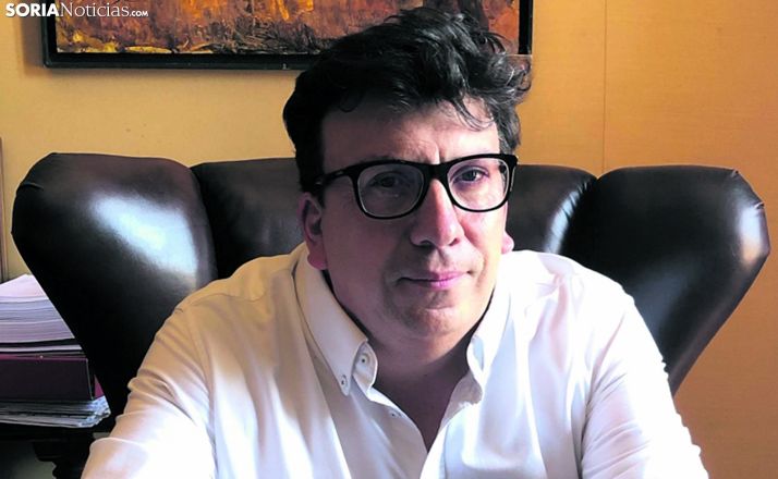 Jesús Cedazo, alcalde de Almazán. /SN