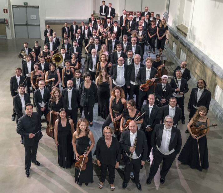 La Sinfónica de la comunidad vasca. 