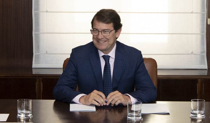 El presidente de la Junta, Alfonso Fernández Mañueco. 