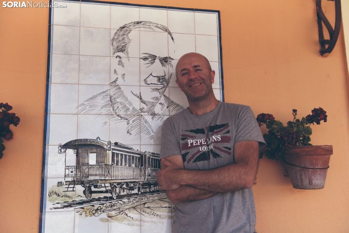 Jorge Sanz se sienta en el Rincón de Soria Noticias 