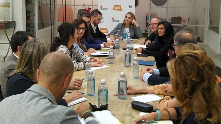 Una imagen de la reunión en Madrid. /Jta.