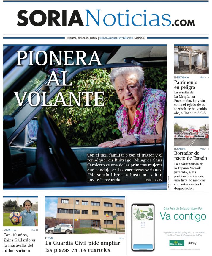 Soria Noticias vuelve a la calle con un periódico de altura