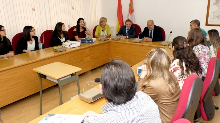 Una imagen de la recepción oficial este miércoles. /Jta.