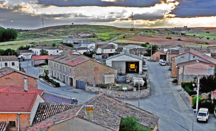 Vista de Rabanera del Campo. 