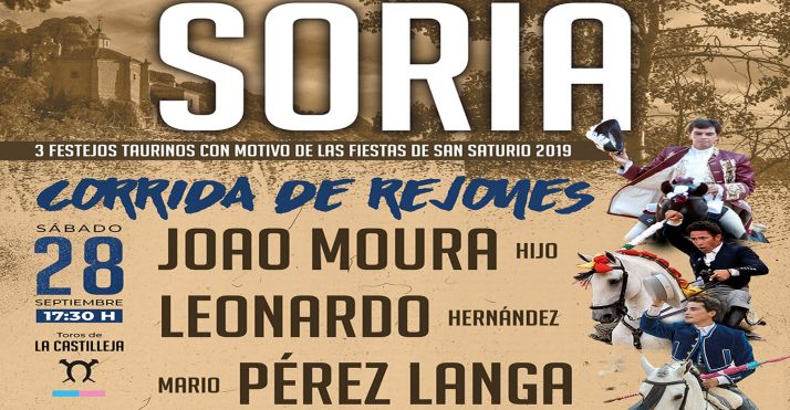 Tres festejos taurinos para las fiestas de San Saturio 