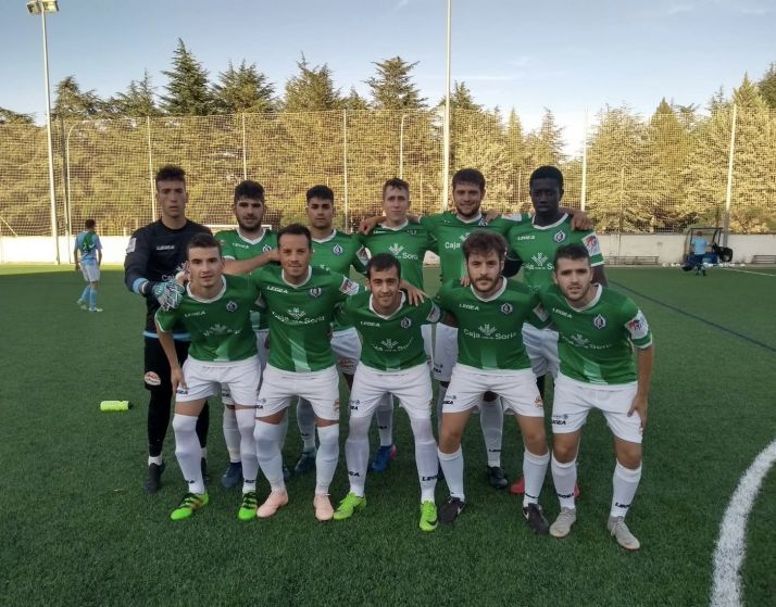 Once del San José durante un amistoso de su pretemporada 2019,. CD San José