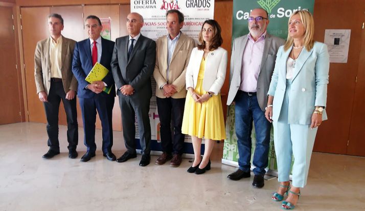 José Antonio Lucas, Anselmo García, Francisco Esteban, Jaime Fernández, Cristina Freijanes, Miguel Latorre y Blanca García. /SN