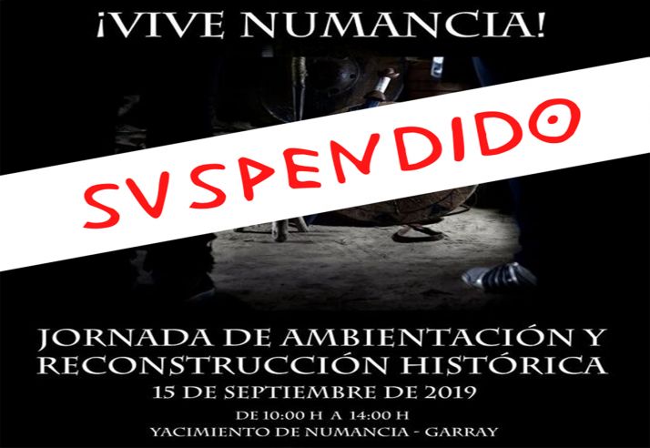 La jornada de recreación en Numancia de este domingo, suspendida