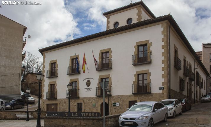 Edificio de la Casa de la Tierra, sede de la UNED en Soria. /SN