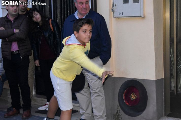 FOTOS: La emoción reina en el torneo de enceste de boina de Las Casas