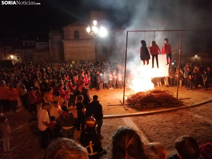 Quema de los Diablillos de Ágreda 2019. S.N.