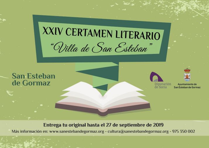 Aprobadas las bases del Certamen Literario Villa de San Esteban