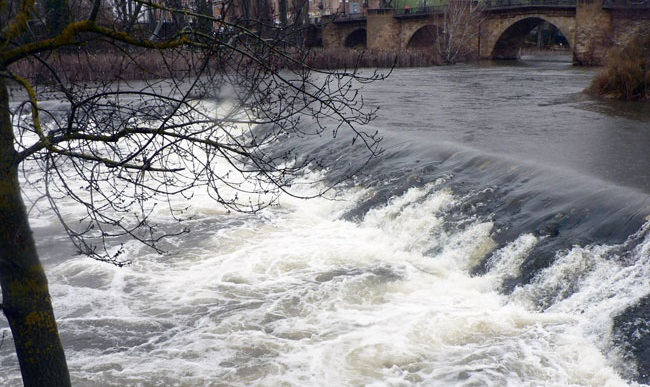 El jefe del Parque de Bomberos de San Esteban recibe la recompensa por su acto heroico