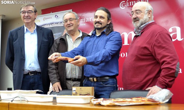 Samuel Moreno (izda.), Amador Frías, Darío Lara y Gonzalo Alonso. /SN