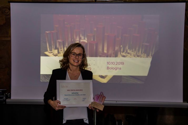 El programa TuCertiCyL, considerado el mejor recurso digital en los premios europeos ALL DIGITAL 2019