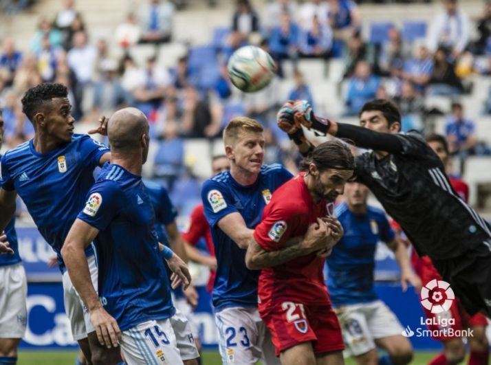 Real Oviedo-Numancia, en el Carlos Tartiere. LaLiga