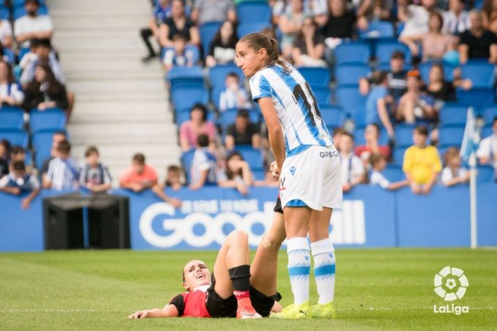 Y en la sexta jornada, Lucía Rodríguez descansa. Marta Charle regresa a la titularidad 