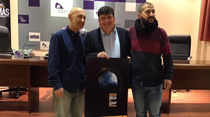 Presentación de la Noche Bruja este miércoles en la Diputación.