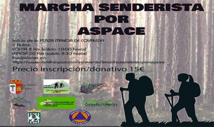 El sábado 19, la II Marcha Senderista de Aspace en Covaleda