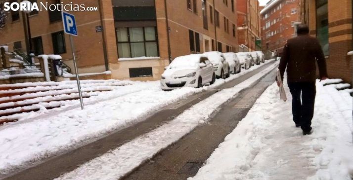 Soria se prepara para el invierno aprobando el contrato para la limpieza de hielo y nieve en calles y aceras
