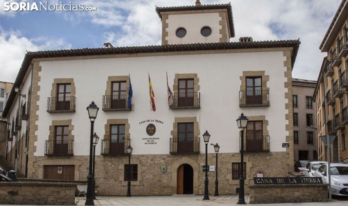 Edificio de la Casa de la Tierra, sede de la UNED en Soria. /SN