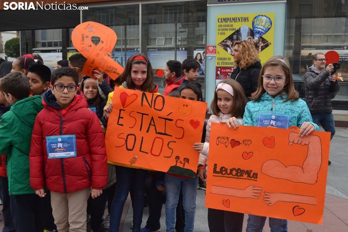 FOTOS Y VÍDEO: 500 niños sorianos bailan para mandar toda su energía a Iván
