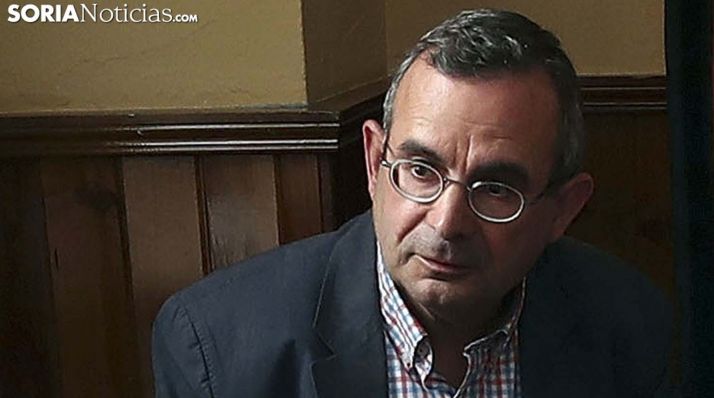 Jesús de Lózar, concejal y portavoz de Cs en el Ayuntamiento de Soria. /SN