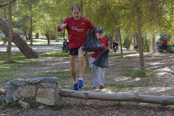 Abel Antón, embajador del Plogging en Madrid