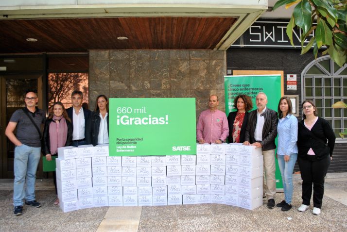 Satse logra más de 42.000 firmas en CyL para que el Congreso debata la Ley de Seguridad del Paciente