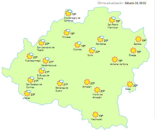 Regresa el buen tiempo con el final de octubre