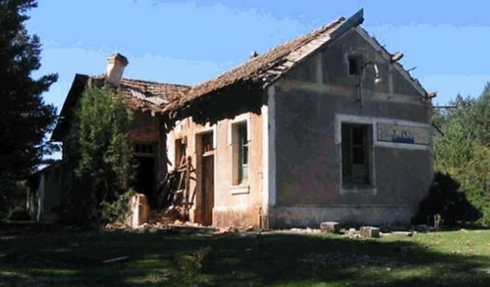 Imagen de la estación de Pinar Grande. 