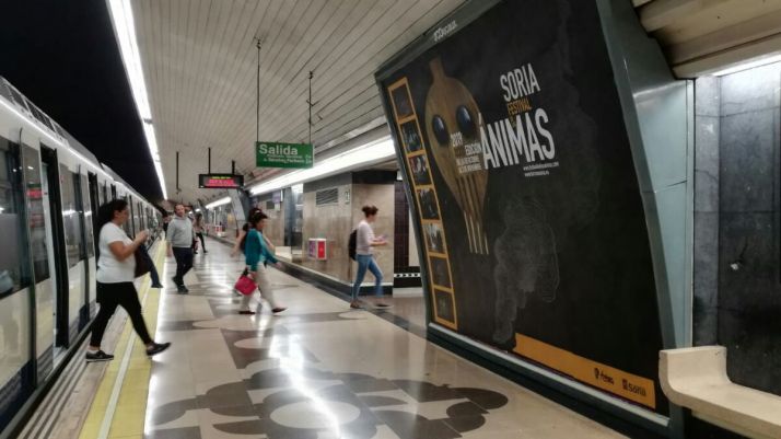 Las Ánimas sorianas invaden el Metro de Madrid, Logroño, Vitoria y Zaragoza