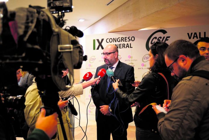 Miguel Borra, presidente nacional de CSIF. 