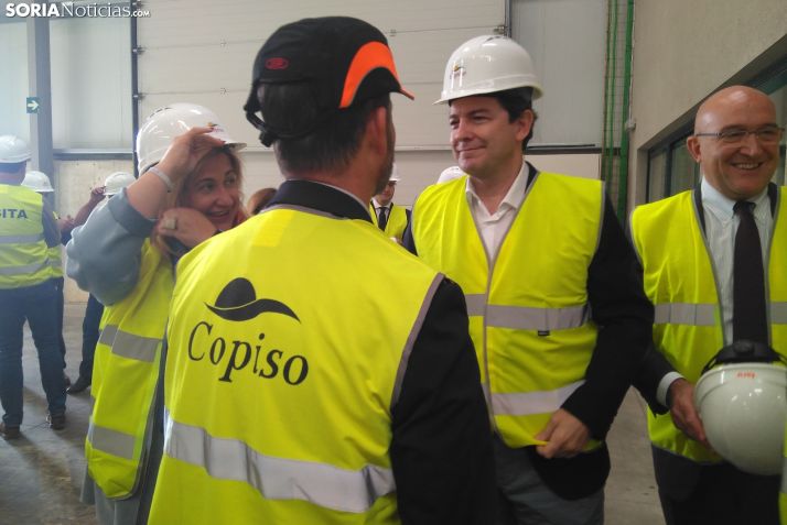 Mañueco destaca los números de Copiso y su apuesta por el mundo rural