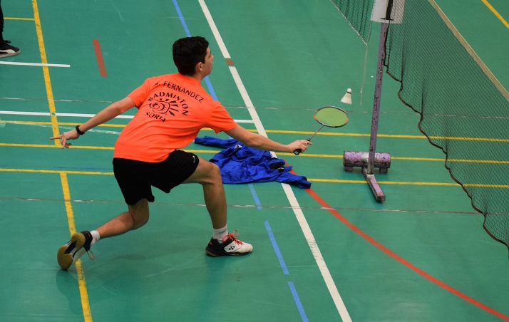 El volantista del CBS-CS24 en un lance de partido. 