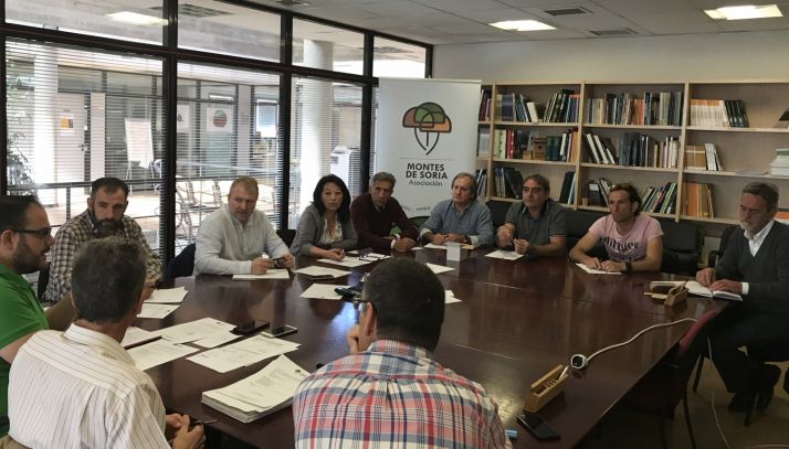 Reunión en Montes de Soria.
